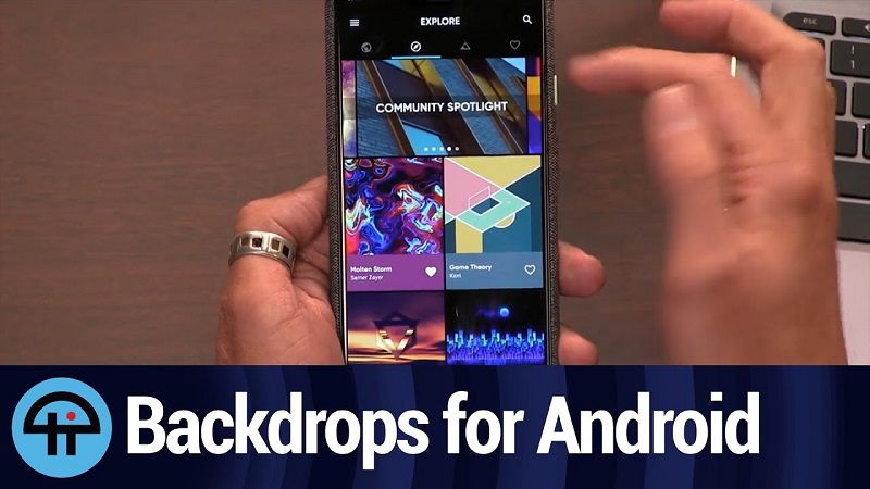 How to install Backdrops Pro on Android