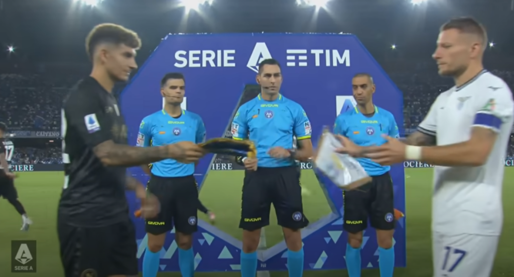 Đội hình ra sân của Napoli đấu với Lazio